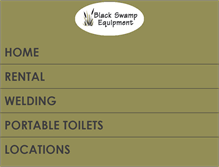 Tablet Screenshot of blackswampequipment.com